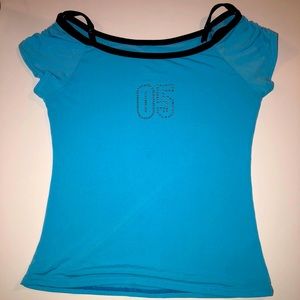 Girls Small Blue Shirt